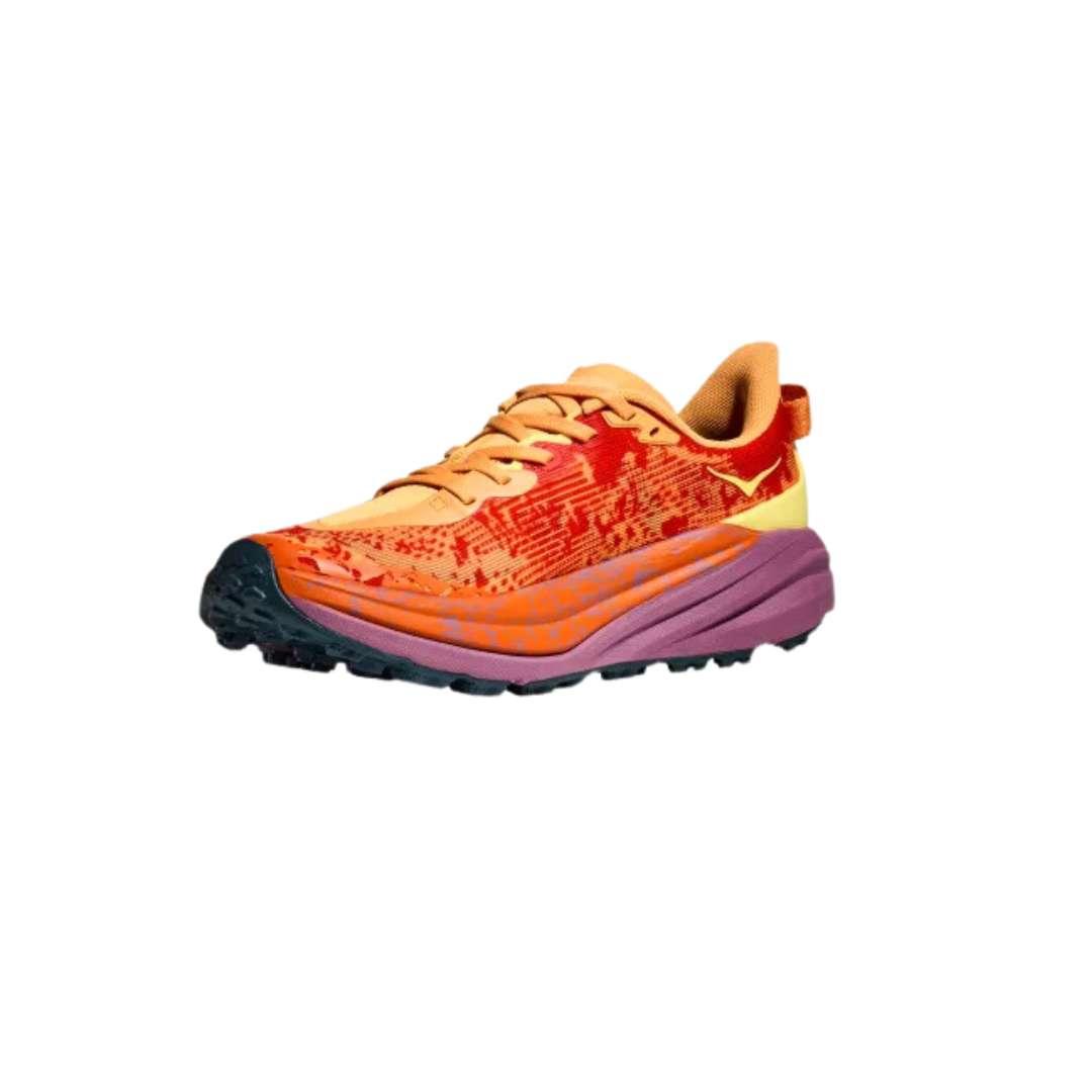 Hoka One Women's Speedgoat 6 Trail Running Shoe - Sherbet/Beetroot 